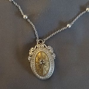 Brighton Devotion Truthful Cross Necklace